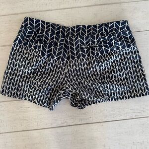 GAP Blue and White Geometric Shorts